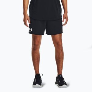 Under Armour férfi Rival Terry 6in fekete/onyx fehér rövidnadrág (Rival Terry 6in 1382427-001) kép