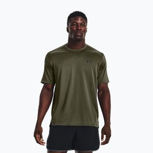Férfi edzőpóló Under Armour Tech Vent navy/green/ultimate black (Tech Vent 1376791-390) kép