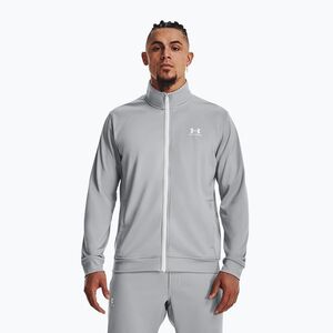 Férfi pulóver Under Armour Sportstyle Tricot mod gray/white (Sportstyle Tricot 1329293-011) kép