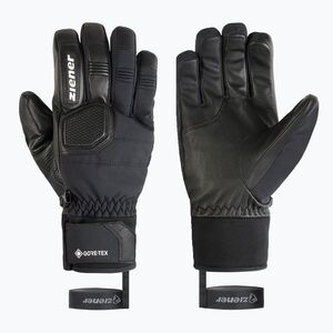 Férfi síkesztyűk ZIENER Ginos-Z GTX PR black. Méret: 8 kép