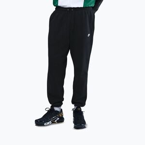 Férfi melegítőnadrág Nike Club Cuffed Brushed black/black/white (Club Cuffed Brushed FN3808-010) kép