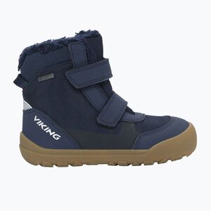 Gyerek barefoot hótaposó Viking Footwear Spruce Barefoot Warm Gore-Tex 2V navy (Spruce Barefoot Warm Gore-Tex 2V 3-96015-5) kép