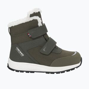 Gyerek hótaposó Viking Footwear Equip Warm Waterproof 2V olive (Equip Warm Waterproof 2V 3-94415-37) kép
