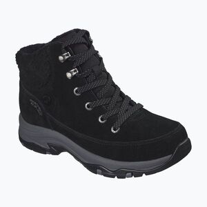 Női hótaposó SKECHERS Trego Snow Breeze Black (Trego Snow Breeze 167894 BLK) kép