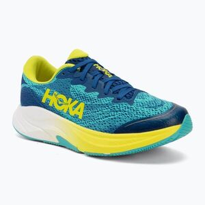 Gyerek futócipők HOKA Rincon 4 electric aqua/neon hoka citrus (Rincon 4 1168874-EQN) kép