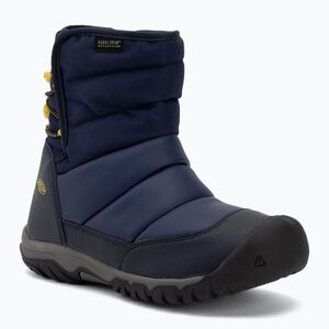 Hótaposó KEEN Puffrider Wp naval academy/mango mint (Puffrider WP 1032625) kép