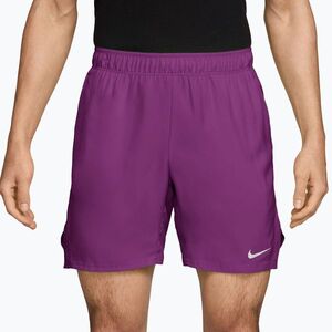 Férfi tenisznadrág Nike Court Victory bold berry/white (Court Dri-Fit Victory 7" FD5380-505) kép