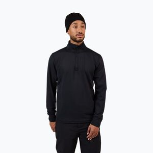 Férfi sípulóver Rossignol Mid Layer Stertch Half Zip black (Mid Layer Stretch Half Zip RLOML15200) kép