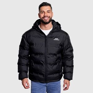 Férfi dzseki Iron Aesthetics Zenit Puffer, fekete kép