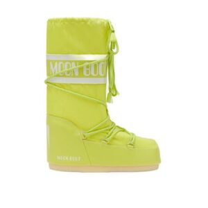 Női magas téli csizmák MOON BOOT MB ICON NYLON B001 CYBER LIME kép