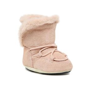 Gyerek téli bokacipők MOON BOOT CRIB SUEDE, 003 pale pink kép