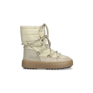 Női bokacsizmák télen MOON BOOT LTRACK TREKKING, 002 white ecru kép