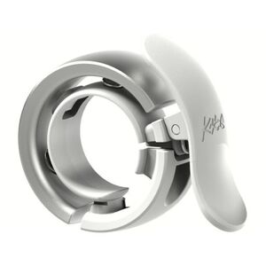 Bicikli csengő KNOG zvonek Oi Prima Large světle šedá kép