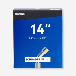 Decathlon Gumibelső 14”-os kerékhez és 1, 5-1, 9 szélességű gumiköpenyhez Scharder szeleppel kép