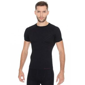 Férfi póló Brubeck Active Wool rövid ujjú, antiallergén, antibakteriális, kétrétegű, varrás nélküli kép