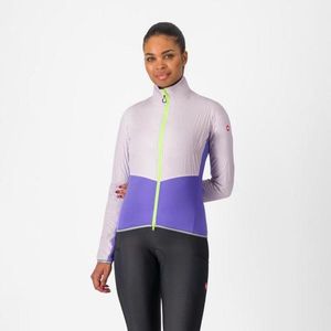CASTELLI Kerékpáros dzseki béléssel - UNLIMITED W - rózsaszín/lila kép