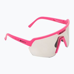 SCOTT Sport Shield LS acid pink/grey light sensitive napszemüveg (Sport Shield LS 289233) kép