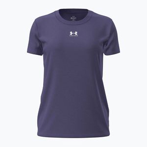 Női póló Under Armour Rival Core purple luxe/purple luxe (Rival Core 1383648-520) kép