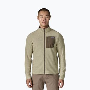 Férfi trekking pulóver Patagonia R1 Air pelican (R1 Air 40275) kép