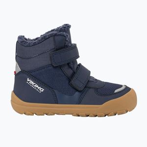 Gyerek barefoot hótaposó Viking Footwear Rowan Barefoot Warm Waterproof 2V navy (Rowan Barefoot Warm Waterproof 2V 3-96325-5) kép