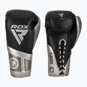 Boxkesztyű RDX K1 Mark Pro Fight Boxing silver (K1 Mark Pro Fight Boxing BGM-PFTK1S) kép
