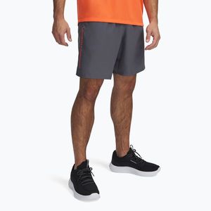Férfi Under Armour Woven Wordmark edzőnadrág castlerock/tűzszínű edzőnadrág (Woven Wordmark 1383356-026) kép